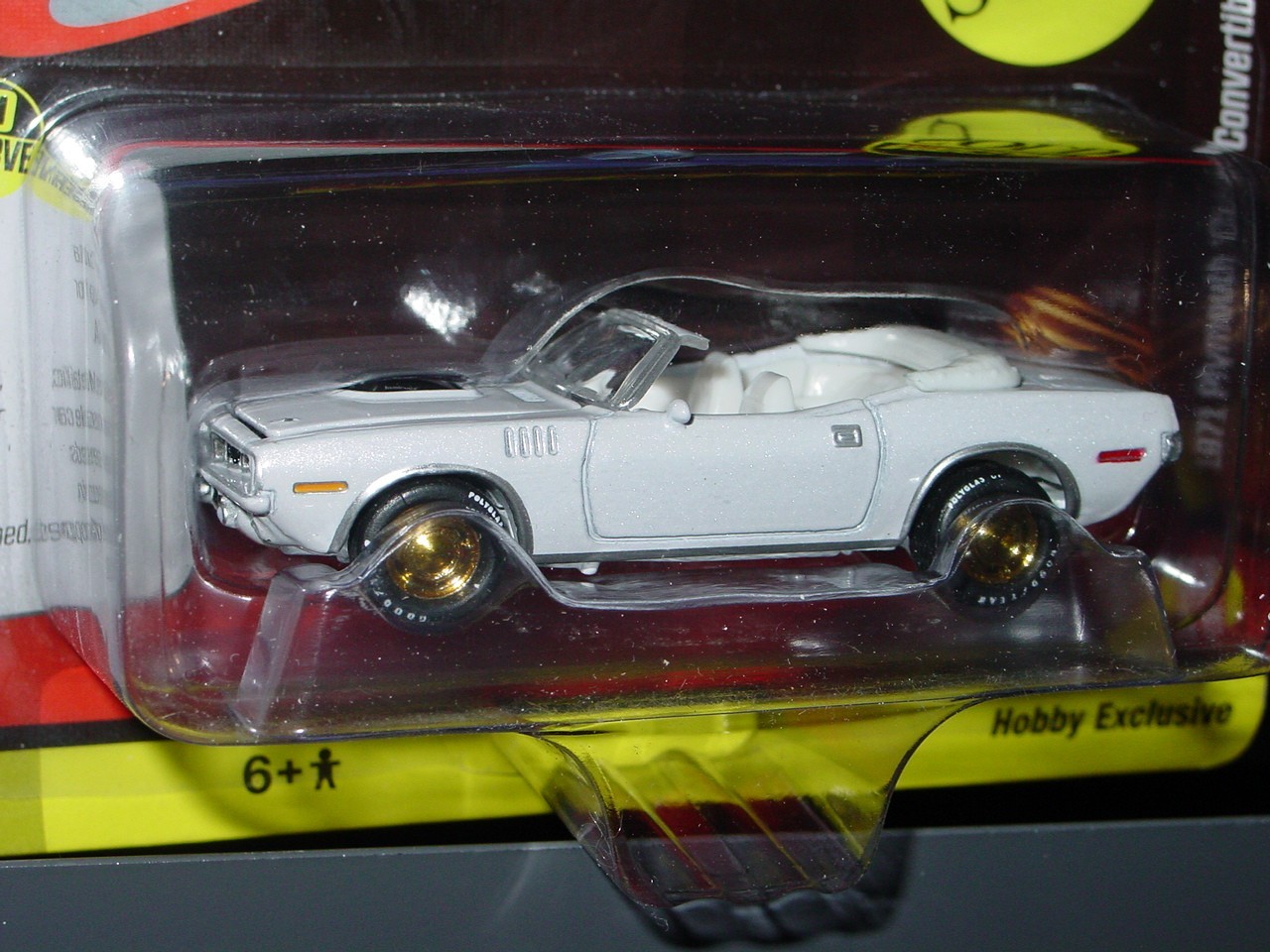 JOHNNY WHITE LIGHTNING 1971 PLYMOUTH CUDA CONVERTIBLE MOPAR MUSCLE CHASE CAR