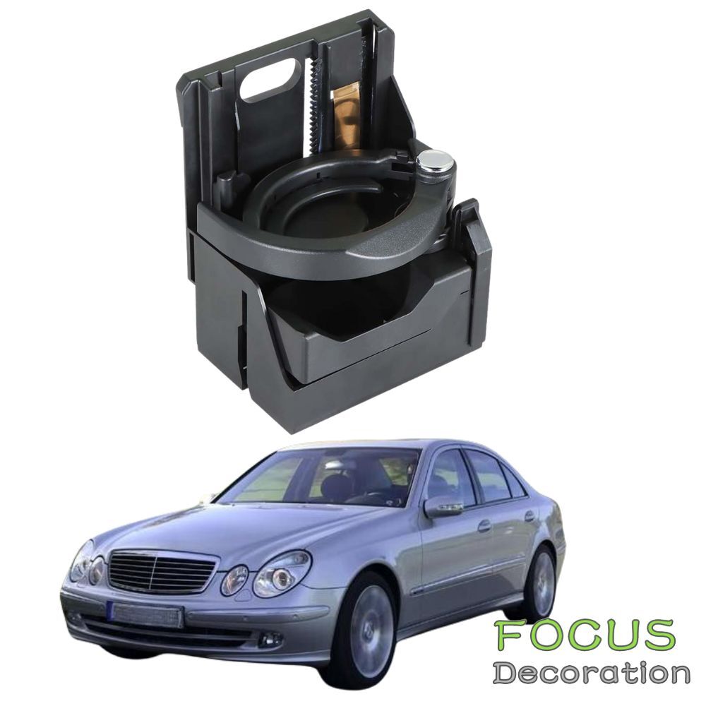 For Mercedes Benz E300 E320 W210 1996 97 98 99-2003 Cup Holder Plastic Front