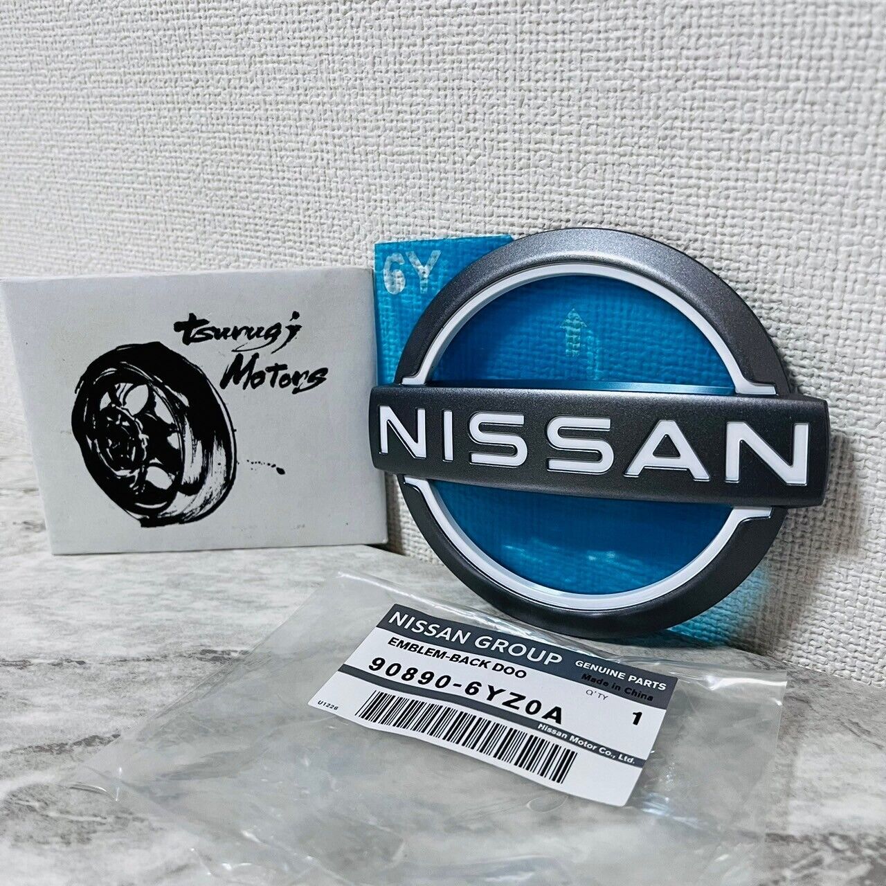 Nissan genuine New type Rear Emblem For 370Z Fairlady Z Nismo OEM 90890-6YZ0A