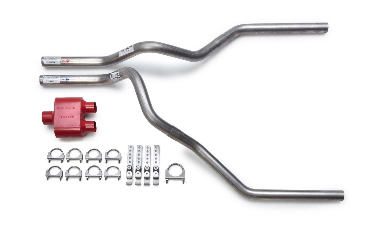Dodge Ram 2015-2019 Cherrybomb Extreme Muffler Mandrel-Bent Dual Exhaust Kit
