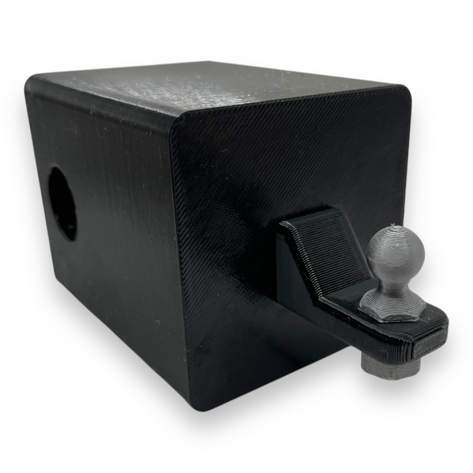 Tiny Trailer Hitch Cover “PINNED” 2 Inch Receiver Truck SUV – Made in the USA
