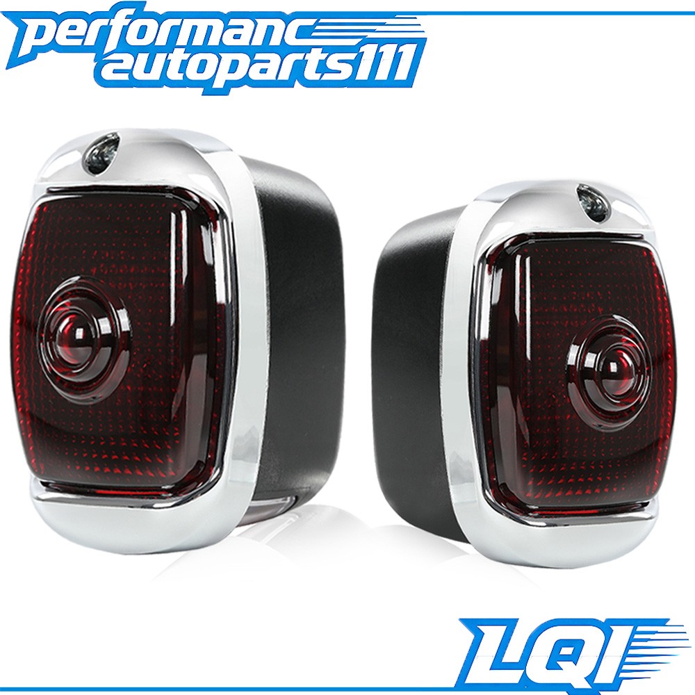 For 1940-53 Chevy First Series Pickup Truck Rear Tail Lamp Lights Hand Set LH RH