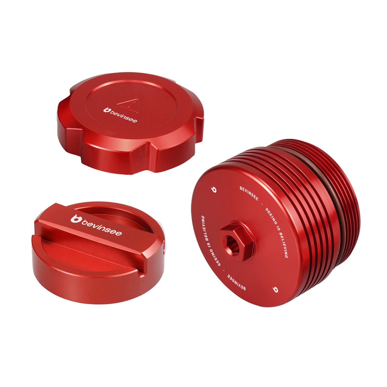 For BMW N54 N55 N52 N51 N20 N26 Oil Filter Cap Oil Cap Coolant Reservoir Cap Set