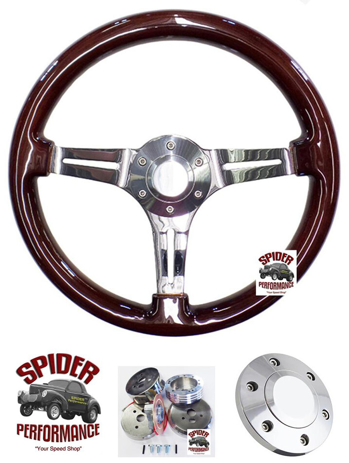 1961-1964 Ford pickup wood steering wheel 15\