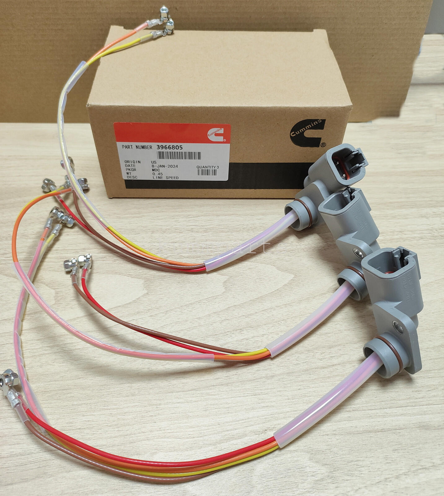New 3X Injector Harness 3966805 FOR 03-05 Dodge 5.9L Cummins 3957309 Trucks