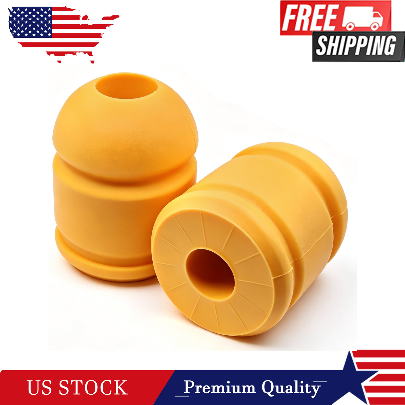 2PCS Rear Bump Stops Fit for Dodge RAM 1500 2009-2020 52855788AA 52855788AB