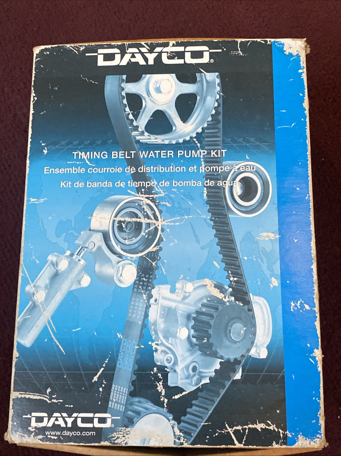 Dayco WP195K1A Engine Timing Belt Kit W/ Water Pump For 1991-99 Mitsubishi 3.0L Dayco WP195K1A Engine Timing Belt Kit W/ Water Pump For 1991-99 Mitsubishi 3.0L