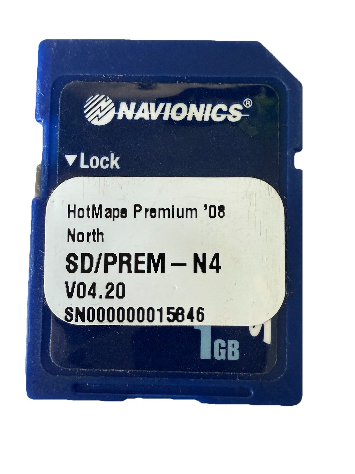 Navionics HotMaps Premium \'08 North, SD/PREM N4 Chart Card, V04.20