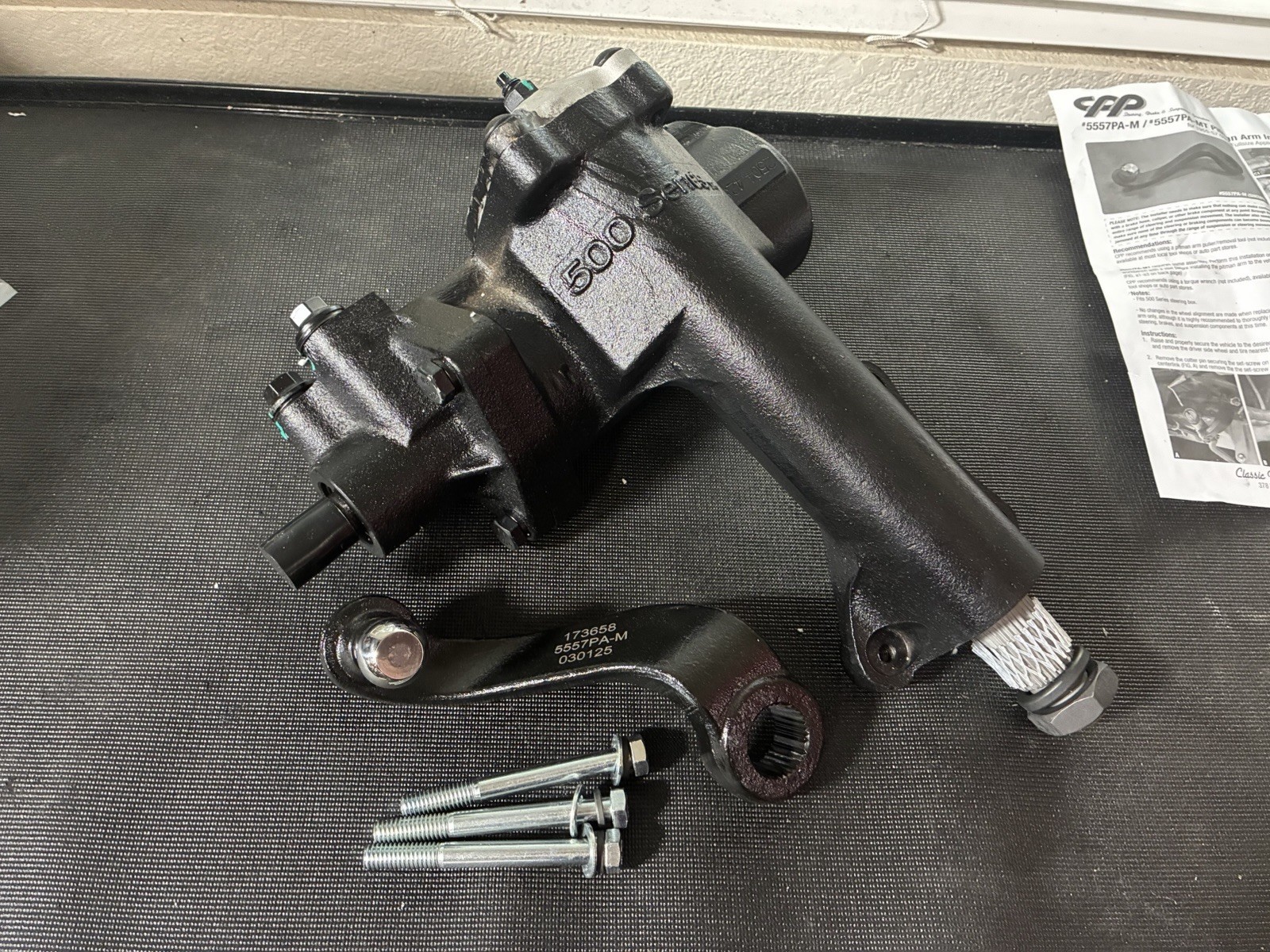 CPP CP50000-2 500 Series Power Steering Box 55-57 Chevy Bel Air 150 210 Tri-Five