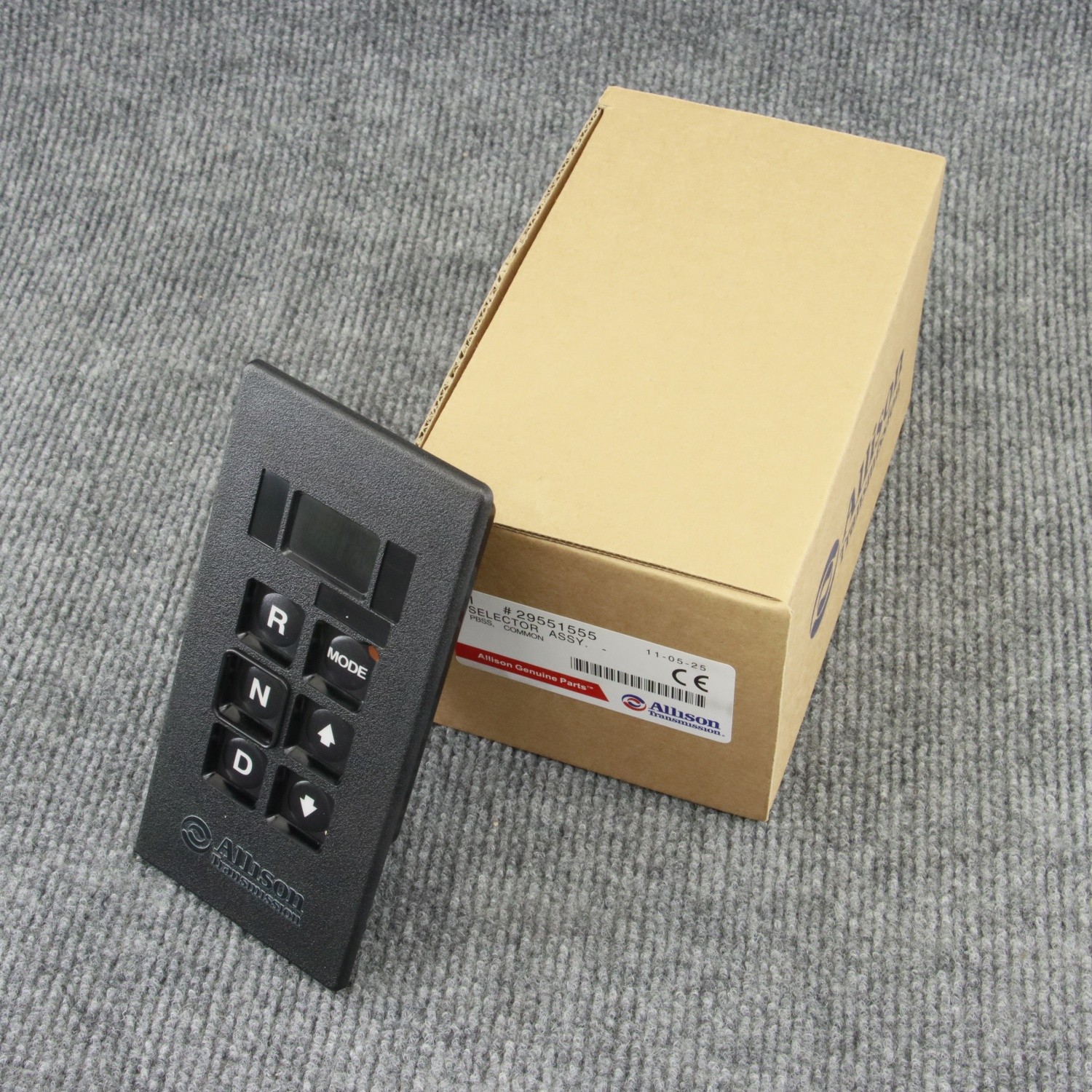 29551555, 29551495 Genuine Allison® Transmission Push Button Shift Selector