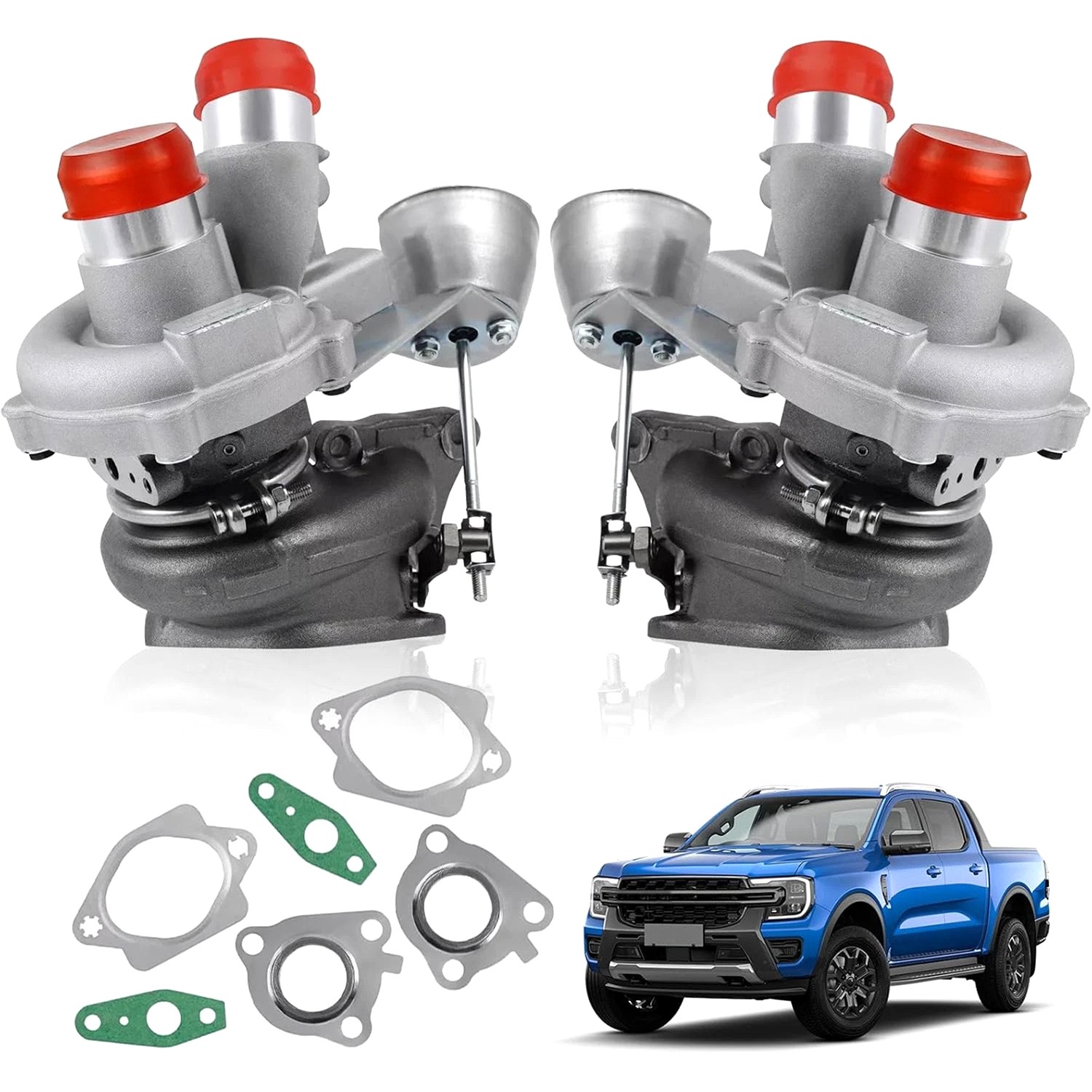 K03 Billet Twin Turbo Kit for Ford 3.5L F150 Expedition 2013-2016 V6 Ecoboost