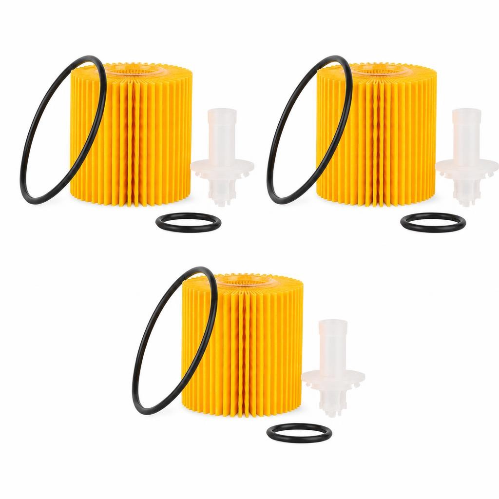 3 Packs Engine Oil Filter For Toyota Scion Lexus Camry 04152-YZZA1 04152-0V010