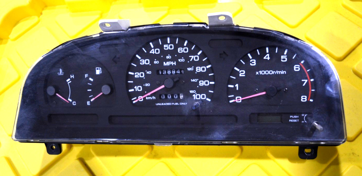 1994-1997 NISSAN PATHFINDER D21 INSTRUMENT CLUSTER SPEEDOMETER  24810 85P01 LB