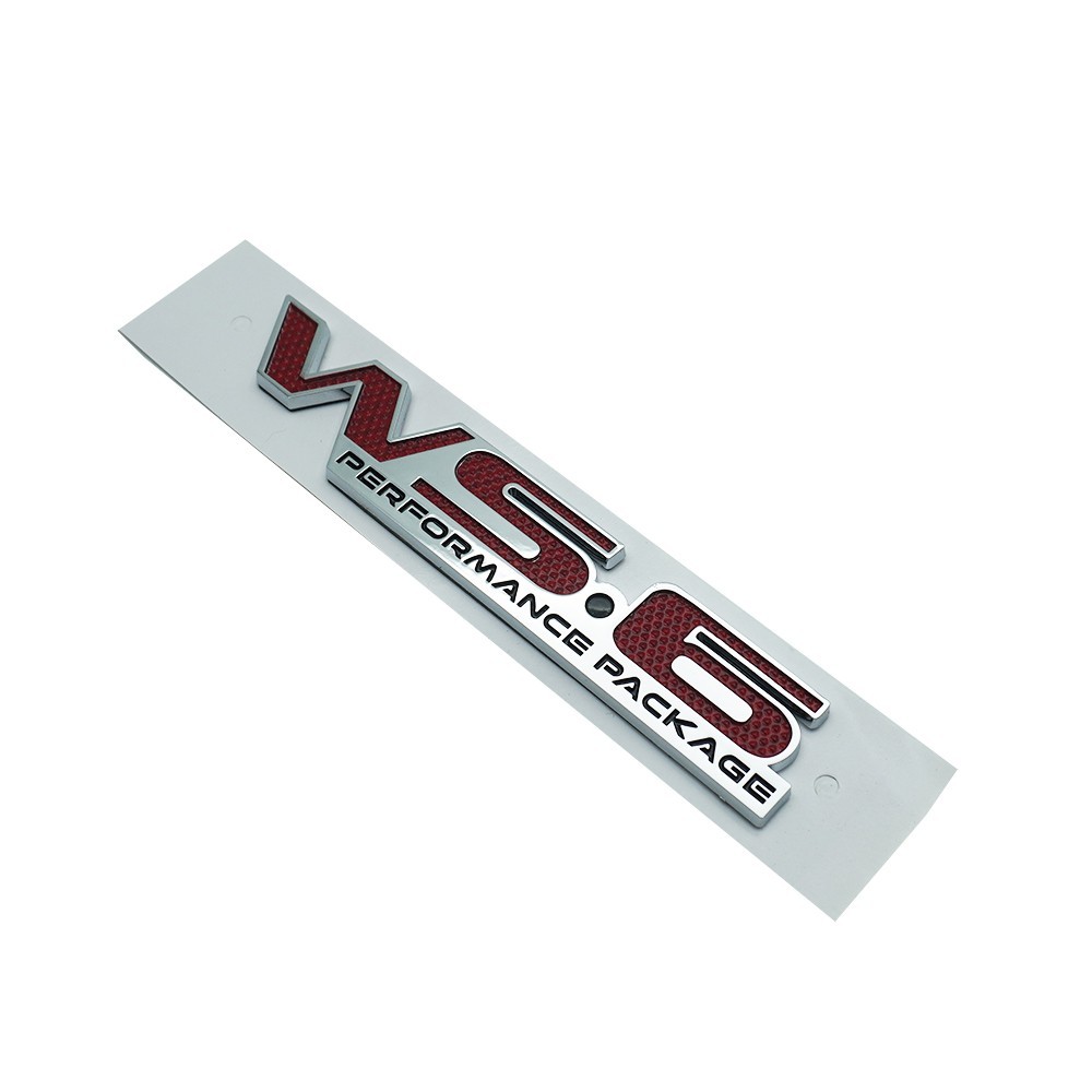 Replacement for 1996-2002 WS6 Performance Package Emblem 3D Rear Bumper One Pc