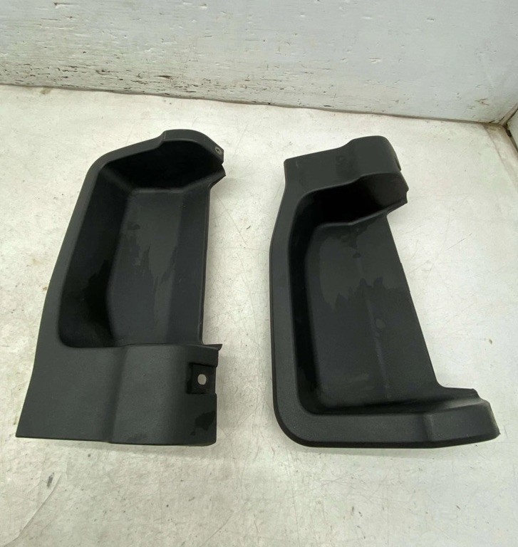 2023-2026 FORD F350 REAR LEFT & RIGHT BED STEP BEZEL TRIM MOULDING PANEL | BLACK