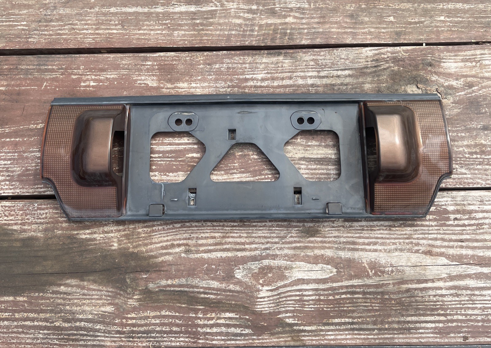 88-91 Toyota Corolla SR5 Coupe 2 Door License Plate Trim Holder Bracket Garnish 