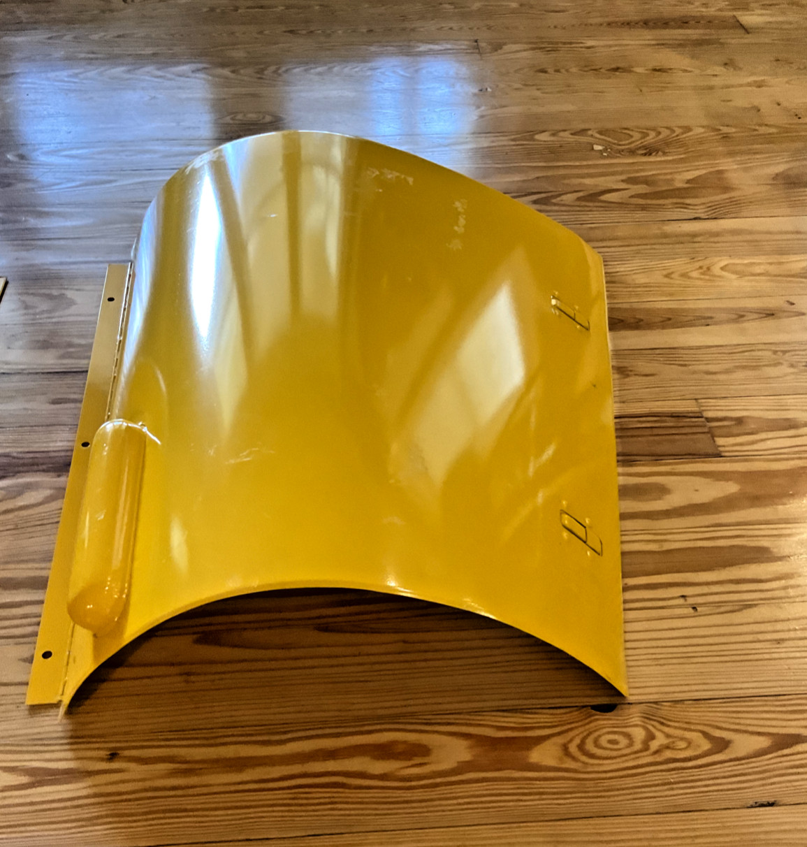 Piper 10810-016 PA-18 Super Cub LH Engine Front Cowling Panel Yellow OEM Genuine