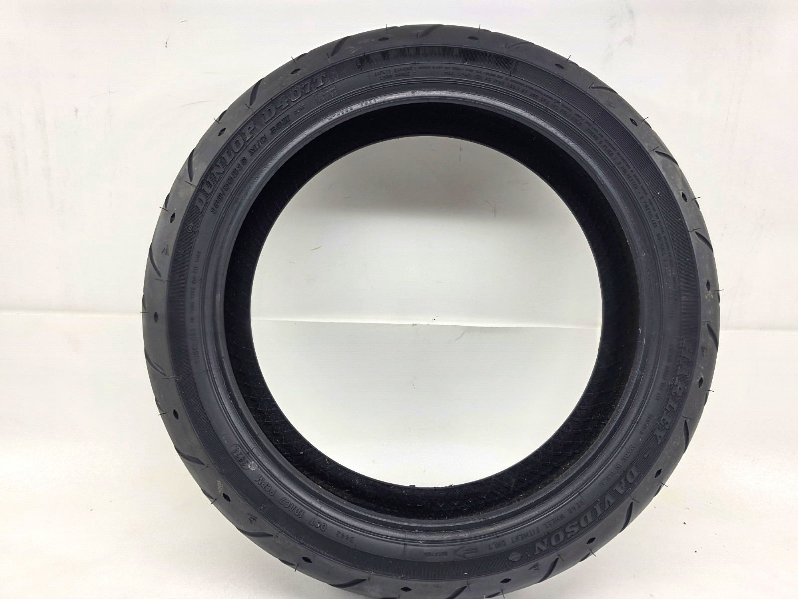 Dunlop Harley Davidson D407T 180/65B16 Rear Motorcycle Tire