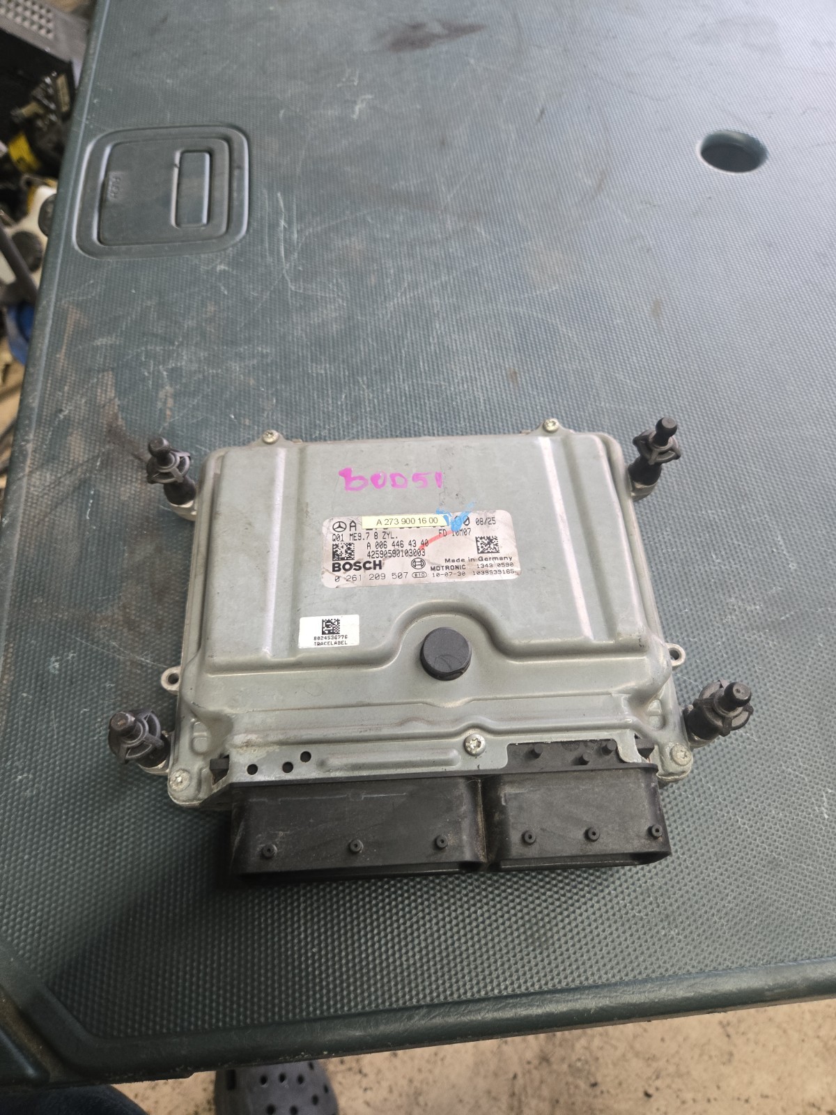 2007 - 2012 Mercedes-Benz GL450 Engine Control module A 273 900 16 00 OEM ECM  ✅