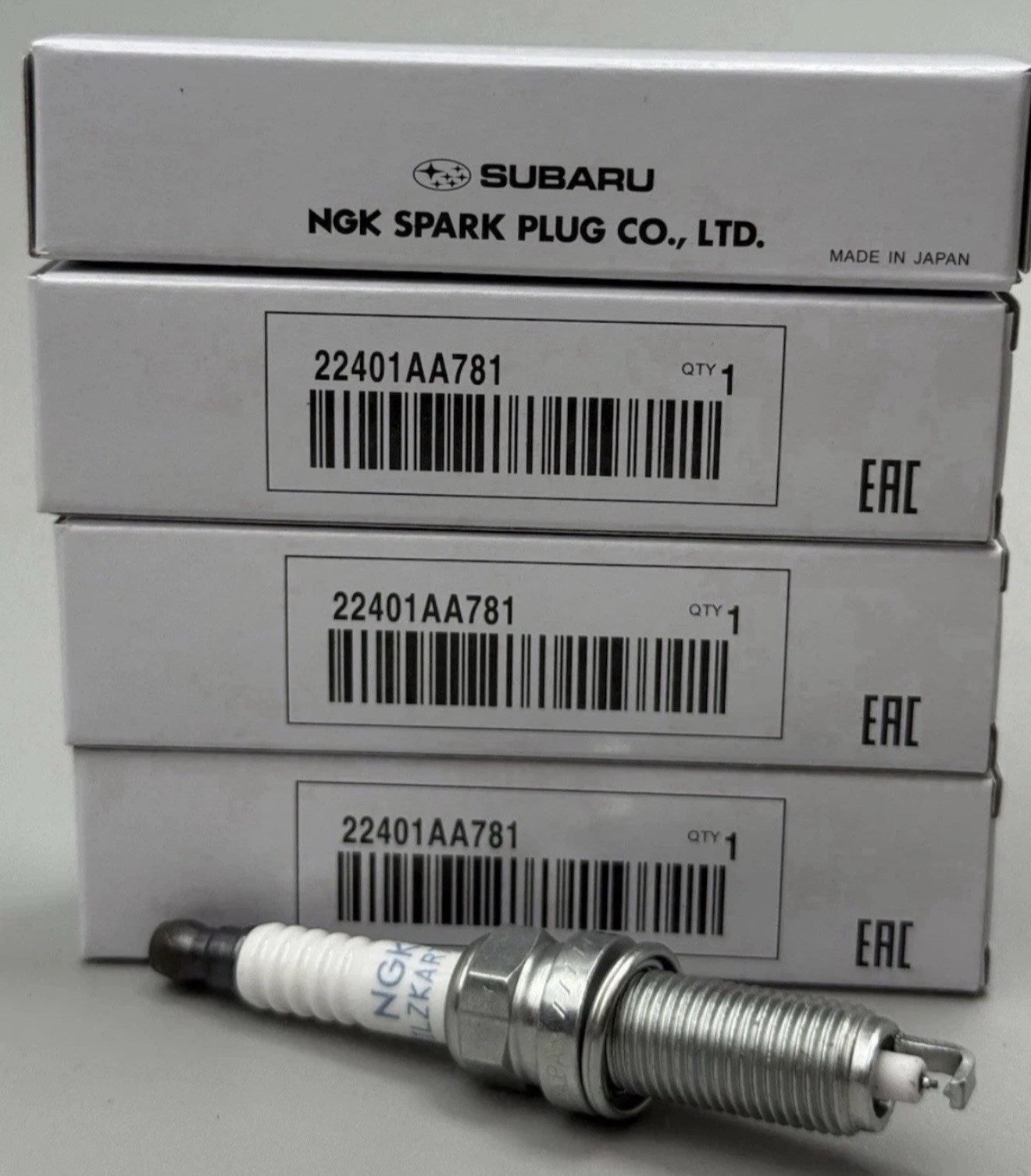 Genuine OEM Subaru Spark Plugs Forester Impreza Legacy Crosstrek 2011-2019 Set 4