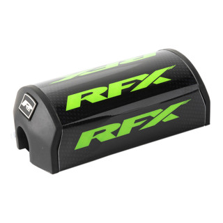 RFX F7 Bar Pad 1-1/8 in Black Green Taper and Crossbar FXHB 71000 99GN