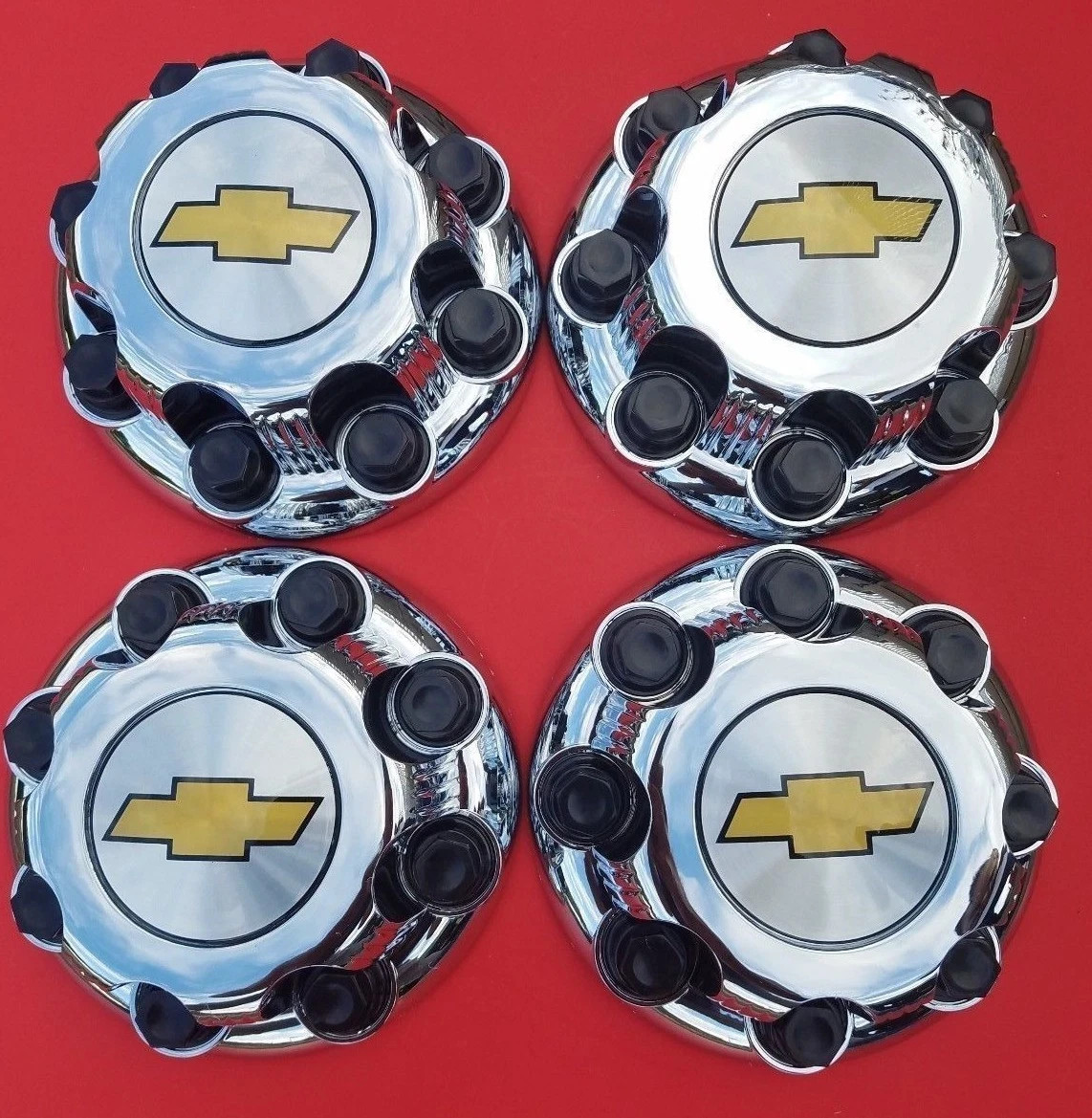 4 WHEEL Center Caps for Chevy Express Van Avalanche Silverado Suburban 2500 3500
