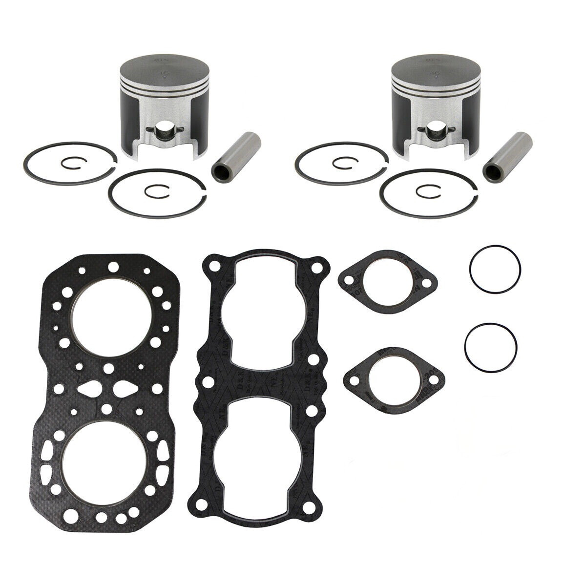 1999 Polaris Indy 500 Classic SPI Piston Kits Top End Gasket Set 72mm Std Bore 1999 Polaris Indy 500 Classic SPI Piston Kits Top End Gasket Set 72mm Std Bore