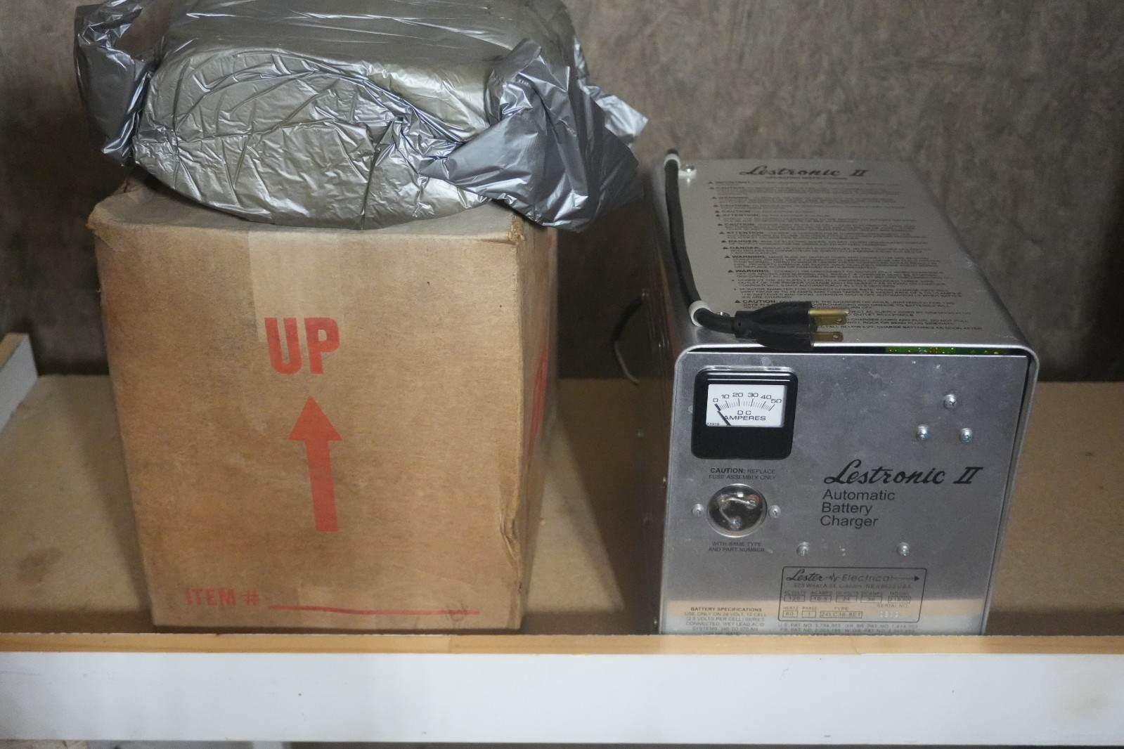 Lestronic II Charger W/ Box New Old Stock see Description