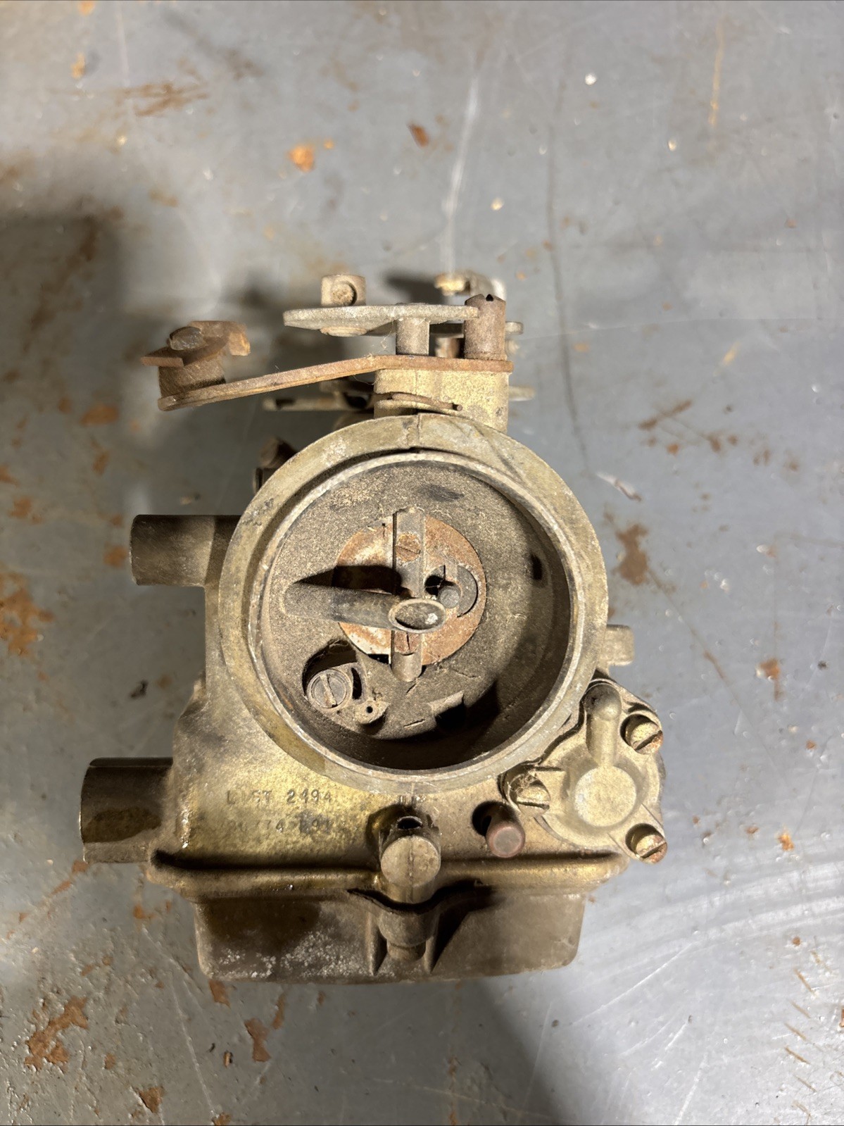 Holley 1904 Single Barrel Carburetor Ford 223 6 Cylinder Truck Car Holley 1904 Single Barrel Carburetor Ford 223 6 Cylinder Truck Car