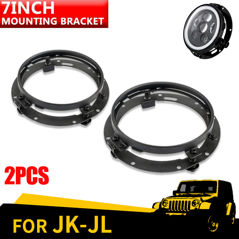 2pcs Black 7