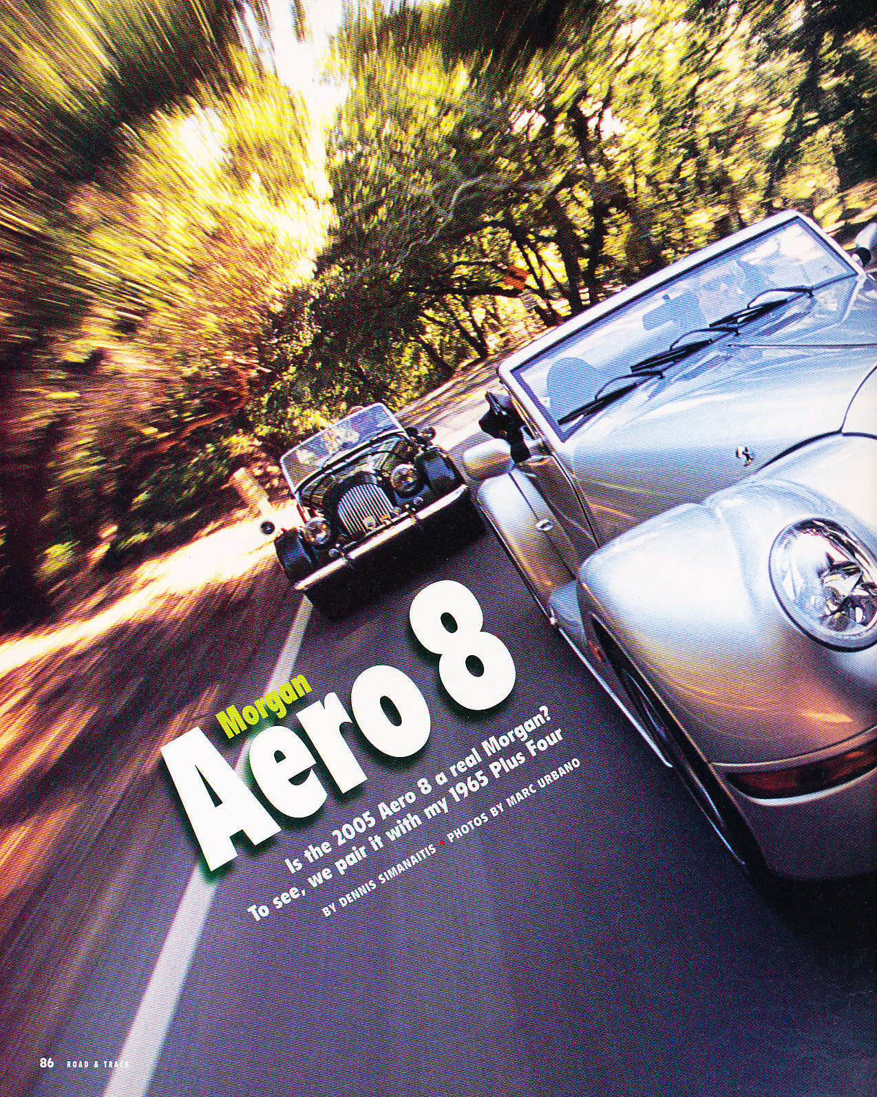 2005 Morgan Aero 8 Original Car Review Print Article J345 2005 Morgan Aero 8 Original Car Review Print Article J345
