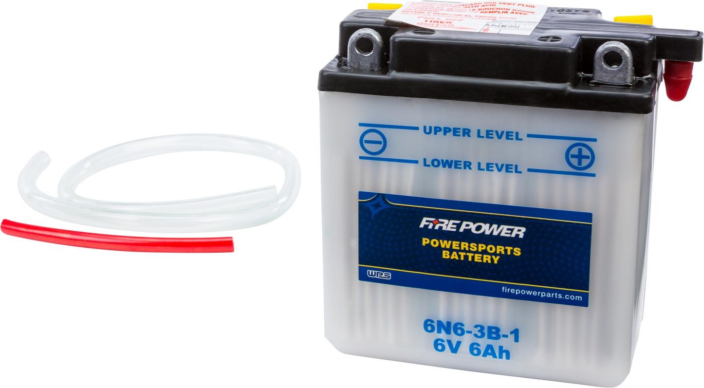 WPS Fire Power 6N6-3B-1 Battery Yamaha/Honda XT500/DT175/XT250/DT250/CB125/DT400