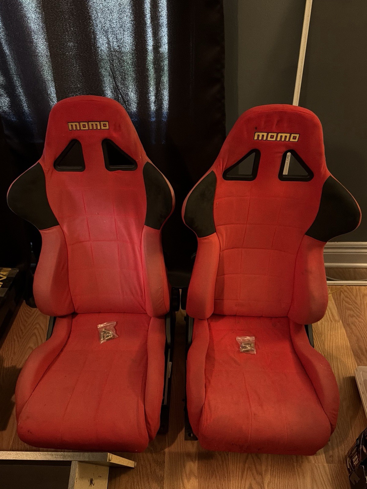 Rare Authentic Momo GT Seats Original Stitching