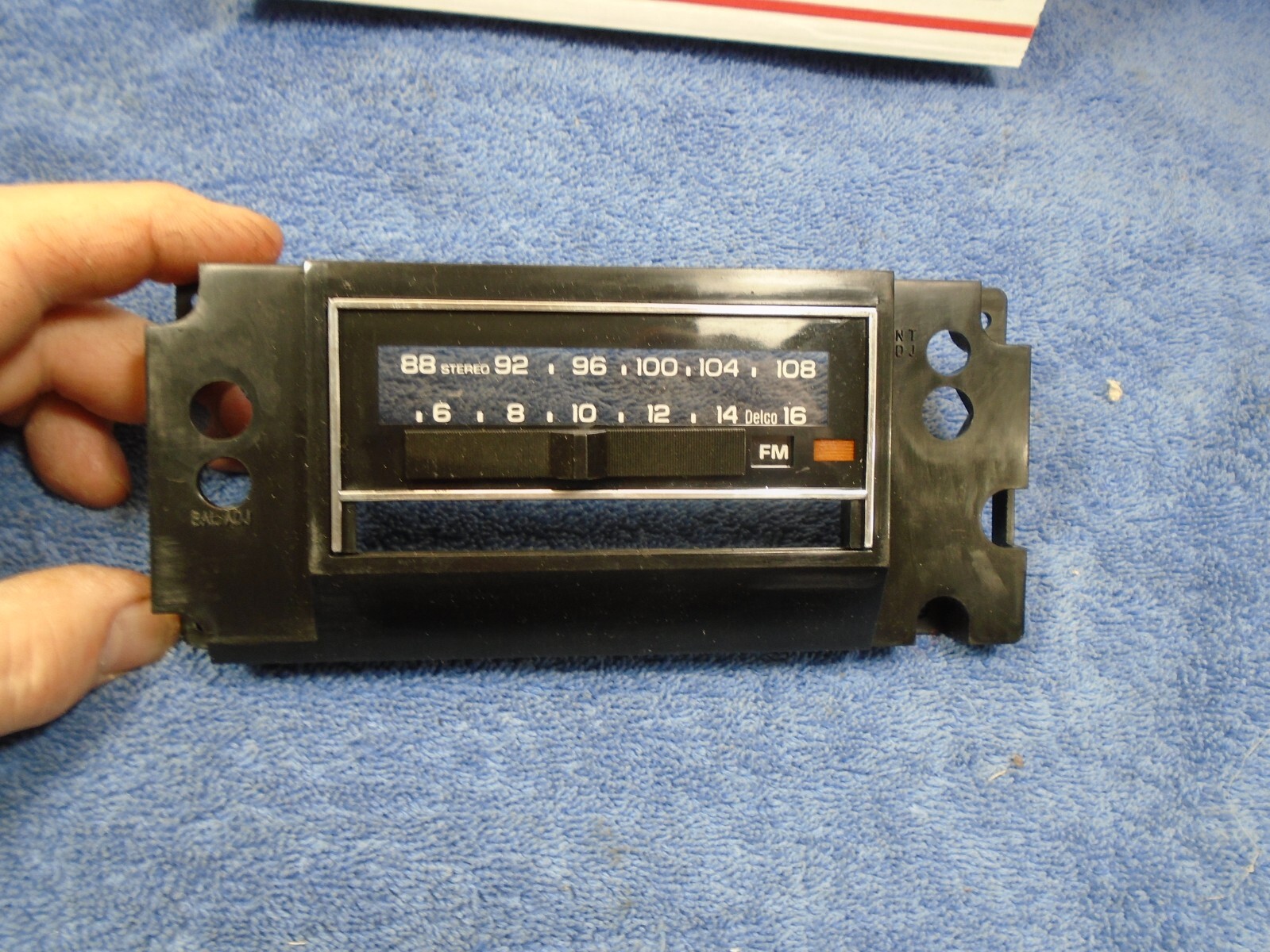 NOS 73 1974 1975 CHEVROLET & CHEVELLE 74 75 TRUCK DELCO AM FM STEREO RADIO FACE