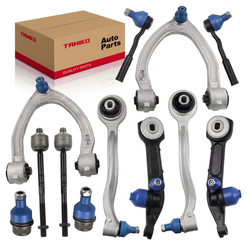 Upper Lower Control Arms Ball Joints Kit 12PCS FIT FOR Mercedes W220 S500 S430