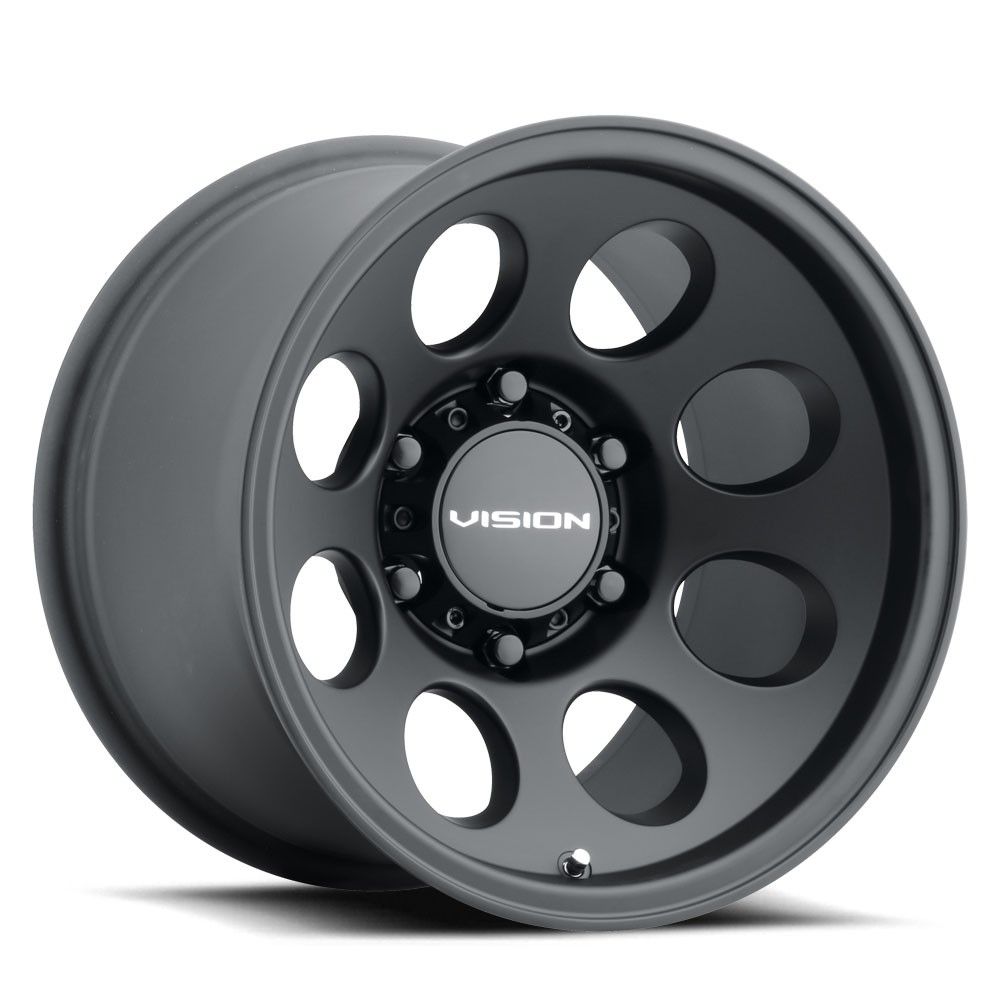 Vision Off-Road Wheels 56 18x9 +12 Satin Black 8x170 (QTY 1) 56-8970SB12