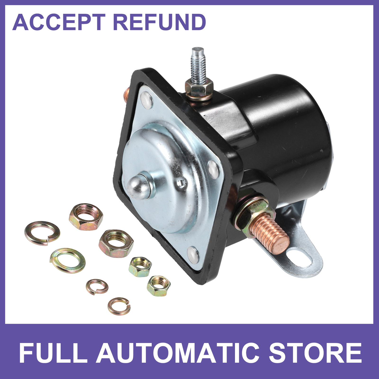 Single Starter Relay Solenoid Universal