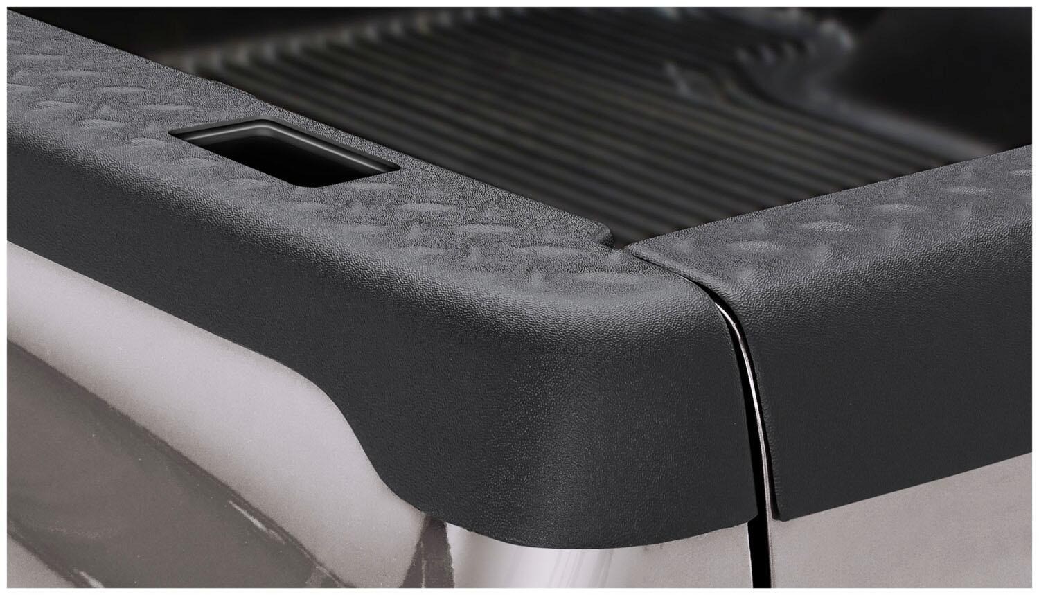 Bushwacker 59503 DiamondBack Side Bed Rail Caps w/Holes Pair for 94-02 RAM 6.4\'