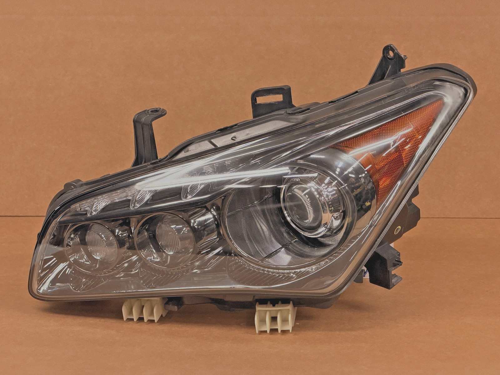✨MINT 2011-2014 INFINITI QX56 QX80 W/AFS LEFT HID COMPLETE BLACK HEADLIGHT OEM