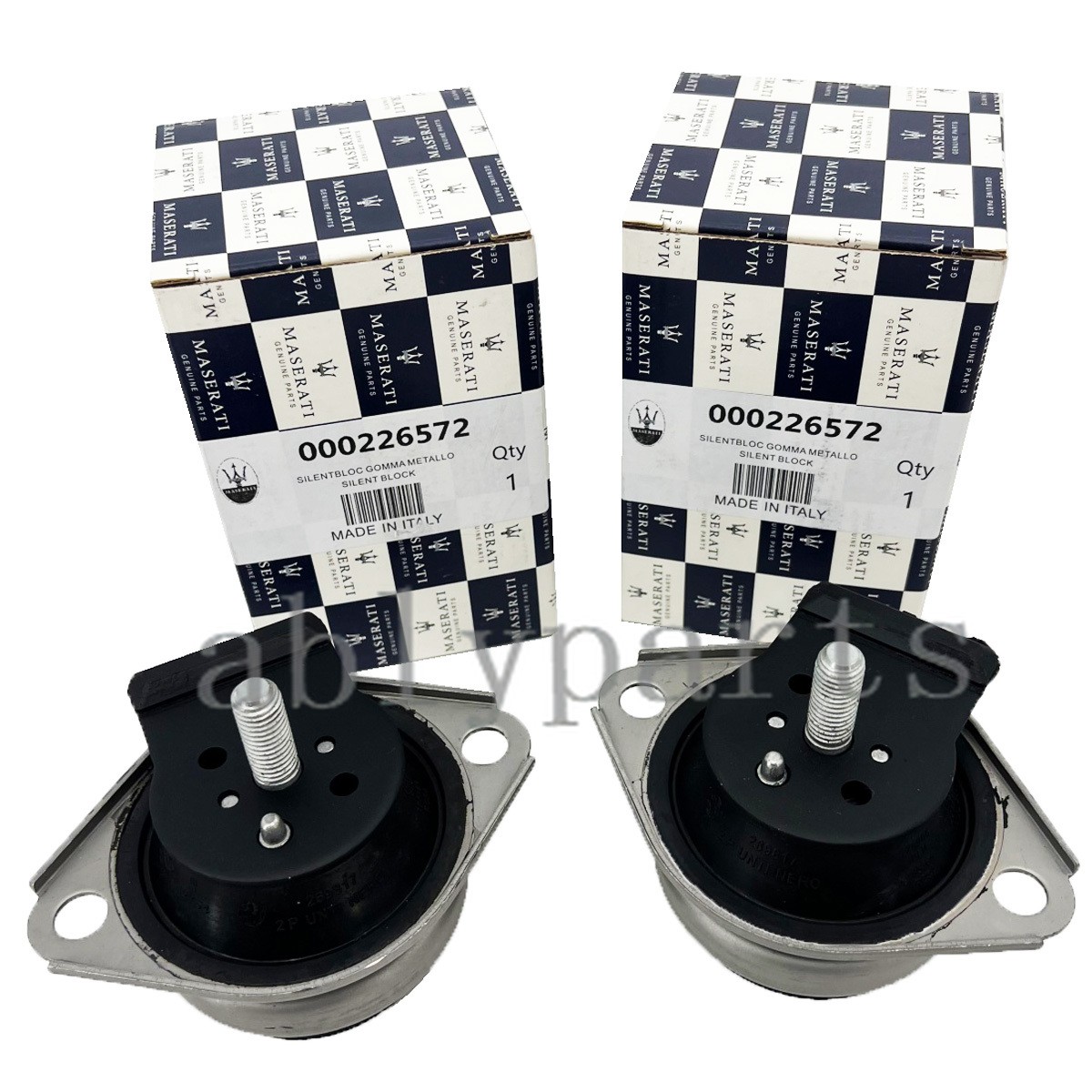 2Pcs Engine Motor Mounts 000226572 For Maserati GranTurismo Quattroporte 226572