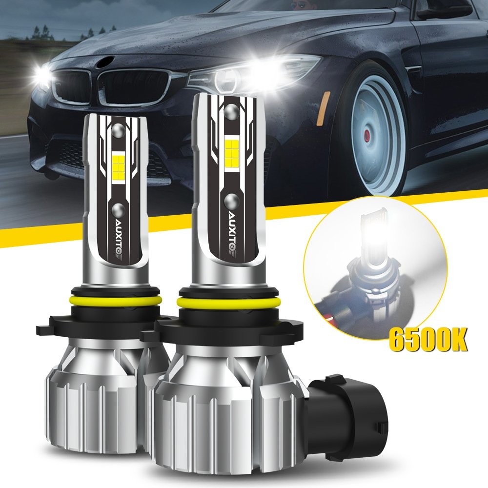 AUXITO 9006 HB4 LED Headlight Bulb Kit Low Beam Super Bright 45000LM 6500K White