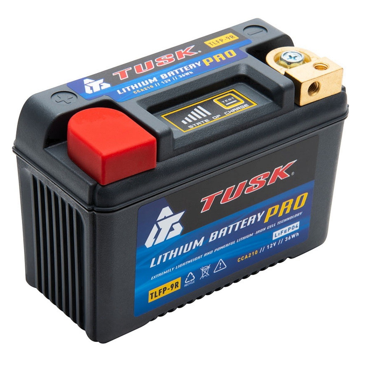 Tusk Lithium Pro Battery Tlfp-9R For Yamaha Raptor 700 YFZ450 TTR250 Suzuki Z400 Tusk Lithium Pro Battery Tlfp-9R For Yamaha Raptor 700 YFZ450 TTR250 Suzuki Z400