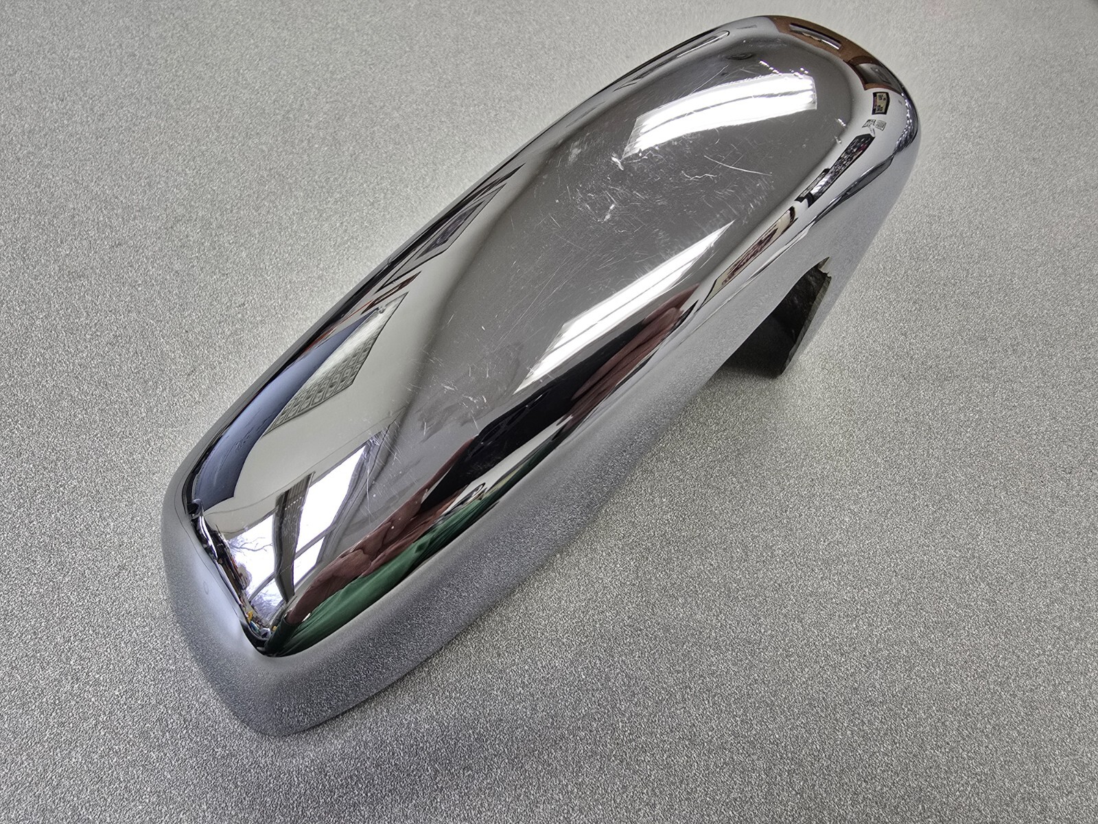 NEW GENUINE STODDARD PORSCHE 356B 356C 356SC RIGHT FRONT CHROME BUMPER PUFFER #2