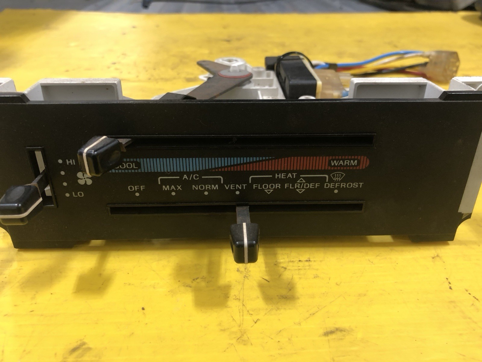 89-91 Ford Truck A/C Heater Climate Temperature Control Panel 89-91 Ford Truck A/C Heater Climate Temperature Control Panel