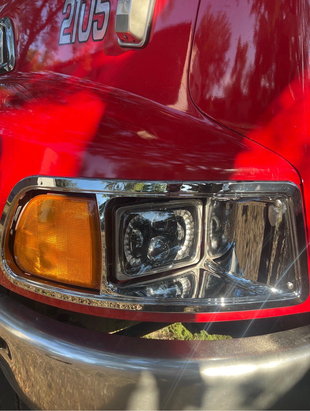 bezel headlights , Sterling Truck, Parts # 06-30545-002 And. 06-30545-003