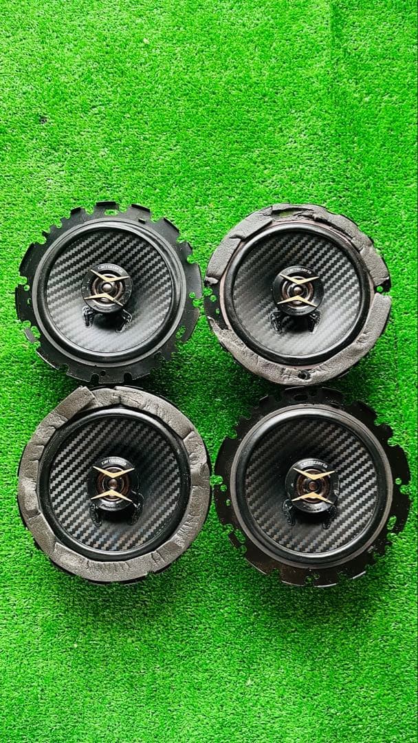 Excellent Pioneer Carrozzeria 16cm Coaxial Speakers Set 4 F1640