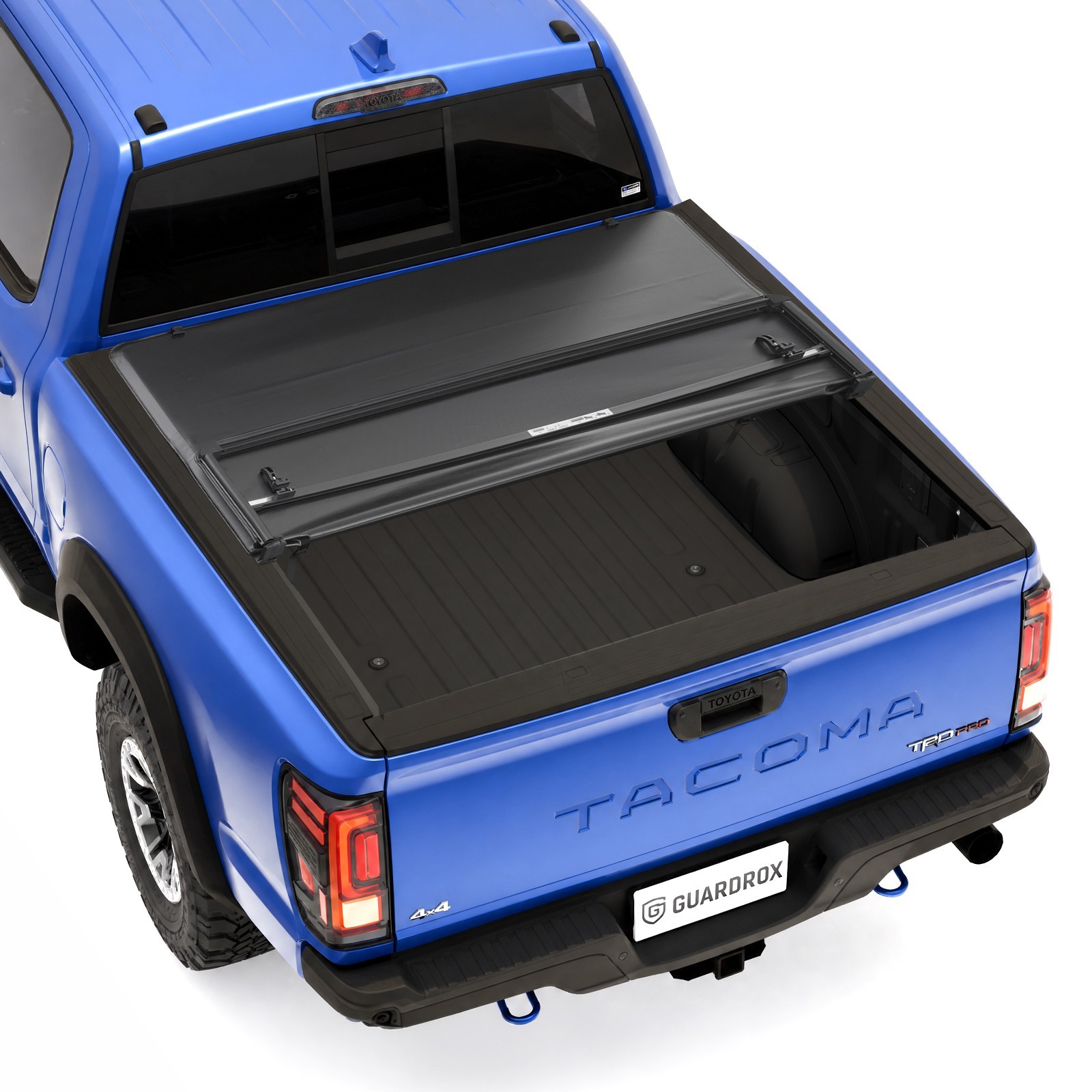 5FT Soft Tri-Fold Tonneau Cover for 05-15 Toyota Tacoma Truck Bed Cover