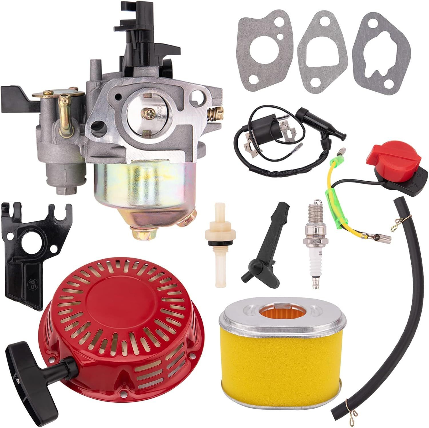 Carburetor Compatible with Honda GX120 GX140 GX160 GX200 Engines 5HP 6.5HP Carburetor Compatible with Honda GX120 GX140 GX160 GX200 Engines 5HP 6.5HP
