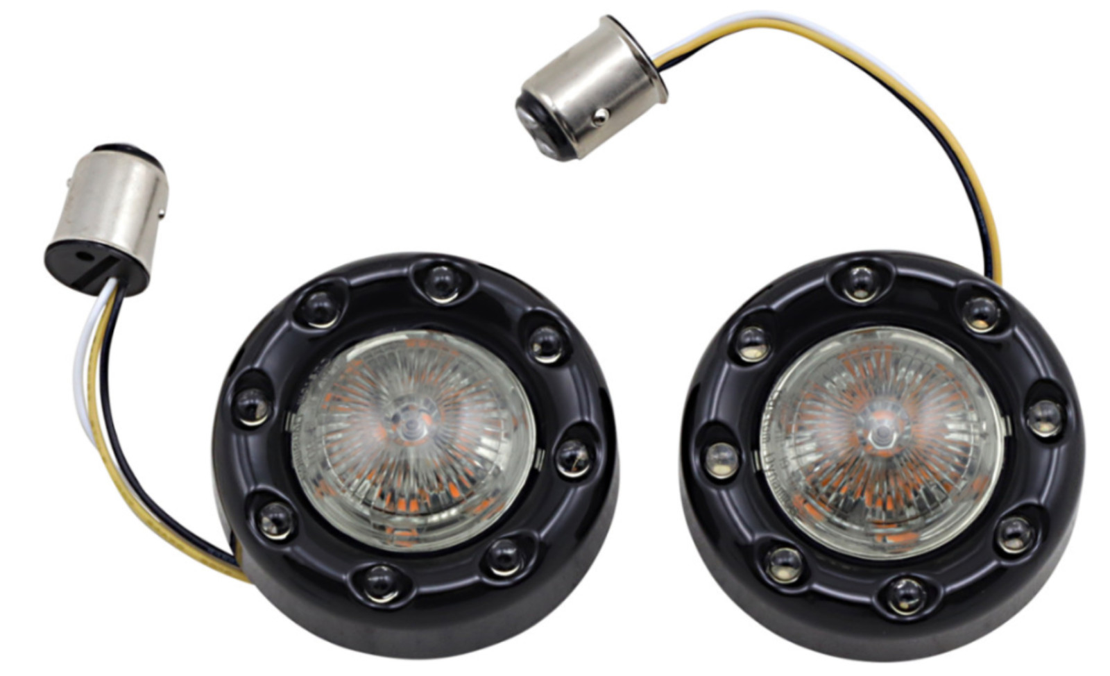 Custom Dynamics - PB-BR-AW-57-BS - Probeam Front Bullet Ringz for 1157... Custom Dynamics - PB-BR-AW-57-BS - Probeam Front Bullet Ringz for 1157...