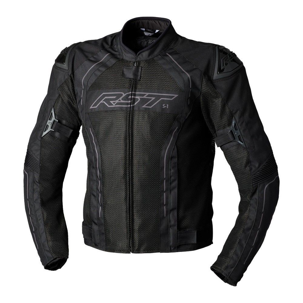 RST: S-1 Black Mesh/Textile Motorcycle Jacket - Men's Size XL RST: S-1 Black Mesh/Textile Motorcycle Jacket - Men's Size XL